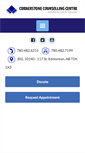Mobile Screenshot of cornerstonecounselling.com